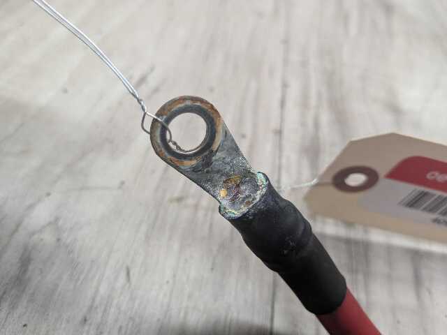 06-13 OEM BMW E82 E84 E88 E90 E92 Battery Plus Pole Terminal Positive Red Cable