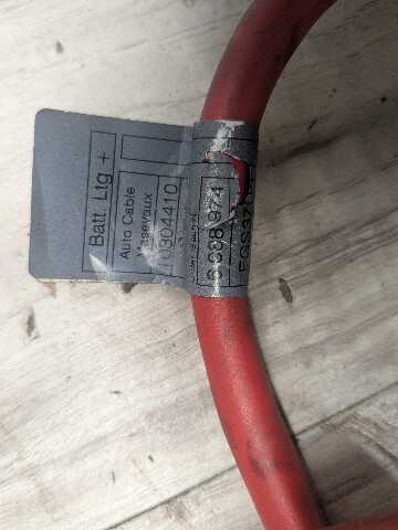 06-13 OEM BMW E82 E84 E88 E90 E92 Battery Plus Pole Terminal Positive Red Cable