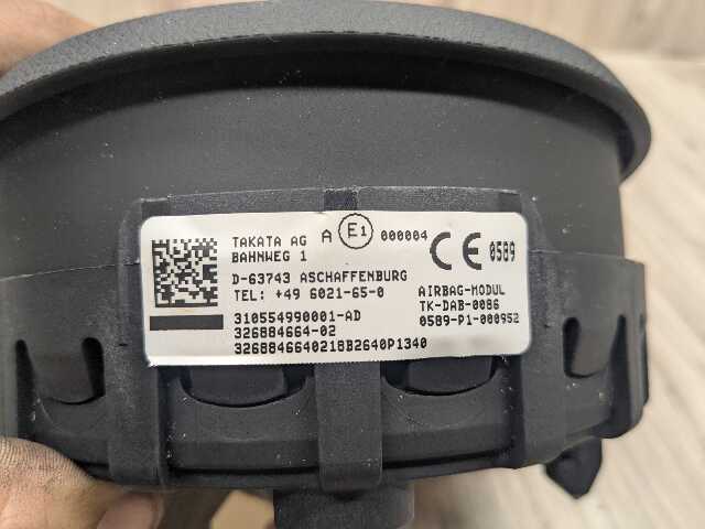 OEM BMW E82 E84 E88 E90 E92 E93 Front Driver SPORT Steering Wheel Airbag Air Bag