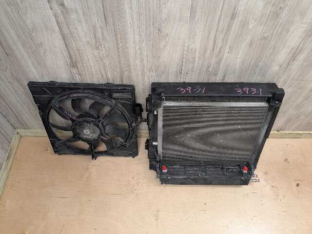 OEM BMW F85 F86 X5M X6M S63 Main Radiator Condenser Fan Shroud ASSEMBLY SET 850W