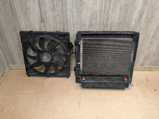 OEM BMW F85 F86 X5M X6M S63 Main Radiator Condenser Fan Shroud ASSEMBLY SET 850W