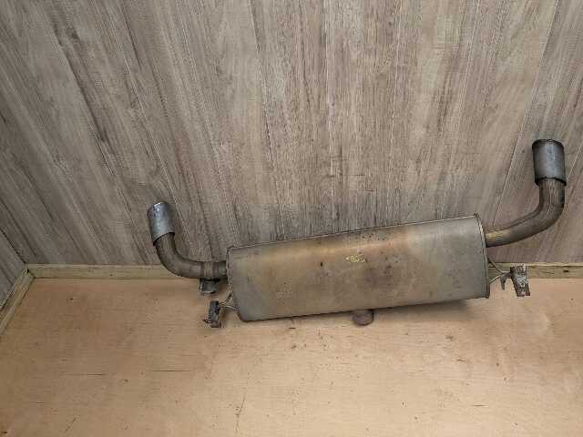 14-19 OEM BMW F15 F16 X5 X6 35i 35iX Engine N55 Rear Exhaust Flap Muffler