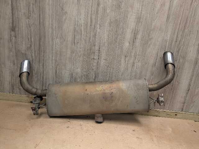 14-19 OEM BMW F15 F16 X5 X6 35i 35iX Engine N55 Rear Exhaust Flap Muffler