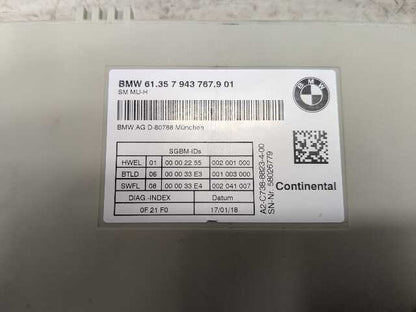 17-20 OEM BMW G30 530 540 M550 Front Left or Right Seat Control Module