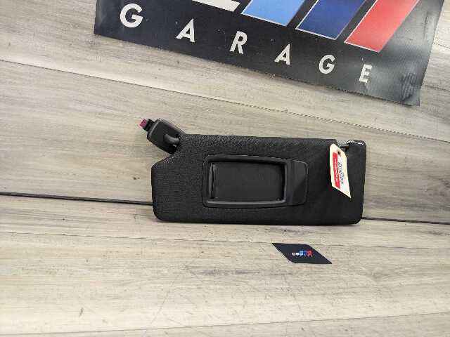 17-20 OEM BMW F90 G30 530 540 M550 M5 Interior Left Driver Sun Visor Shade Black