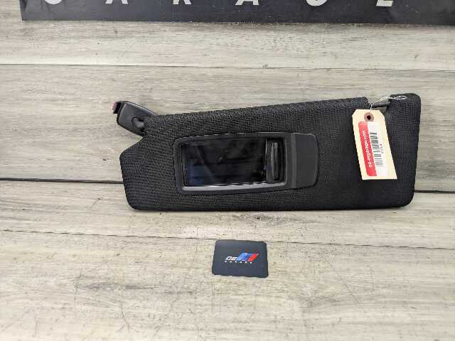 17-20 OEM BMW F90 G30 530 540 M550 M5 Interior Left Driver Sun Visor Shade Black
