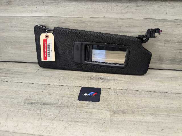 17-20 OEM BMW F90 G30 530 540 M550 M5 Interior Right Passenger Sun Visor Black