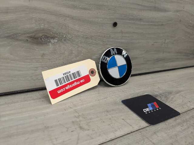 OEM BMW E90 F02 F22 F30 F32 F36 F80 F87 M3 M4 Rear Trunk Lid Round Emblem 74mm