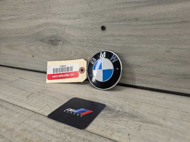 OEM BMW E90 F02 F22 F30 F32 F36 F80 F87 M3 M4 Rear Trunk Lid Round Emblem 74mm