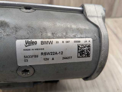22-25 OEM BMW G01 G02 G42 X3 X4 30 230i 230iX Engine B46 B48 VALEO Starter Motor