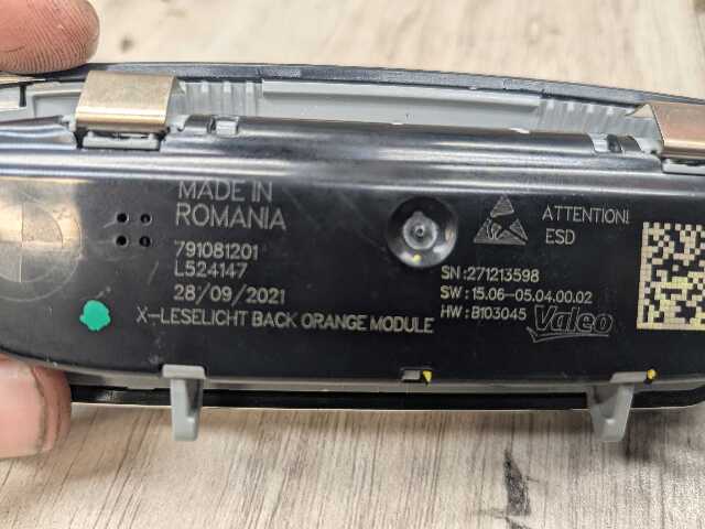 19-24 OEM BMW G20 G22 G23 G26 G42 Rear Center Interior LED Reading Light