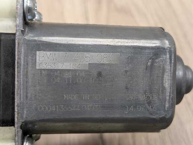 OEM BMW F90 F97 G01 G30 X3 M5 Rear Right Passenger Door Window Regulator Motor