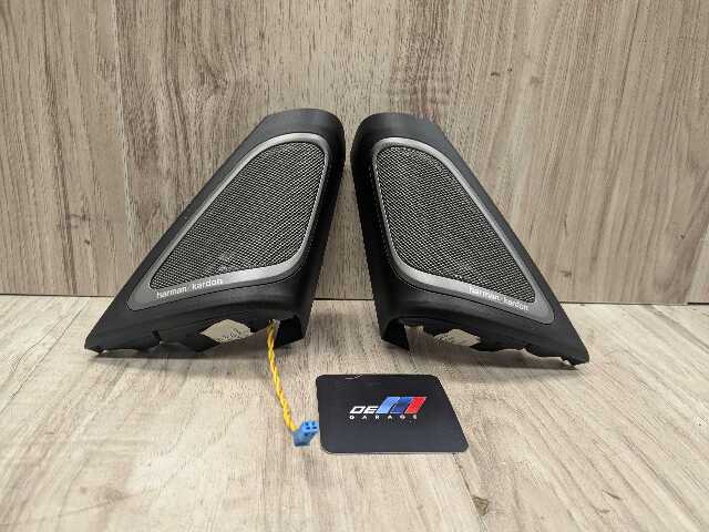 OEM BMW G11 G12 740 750 HARMAN Audio Sound Door Speaker Tweeters PAIR