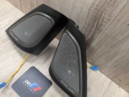 OEM BMW G11 G12 740 750 HARMAN Audio Sound Door Speaker Tweeters PAIR