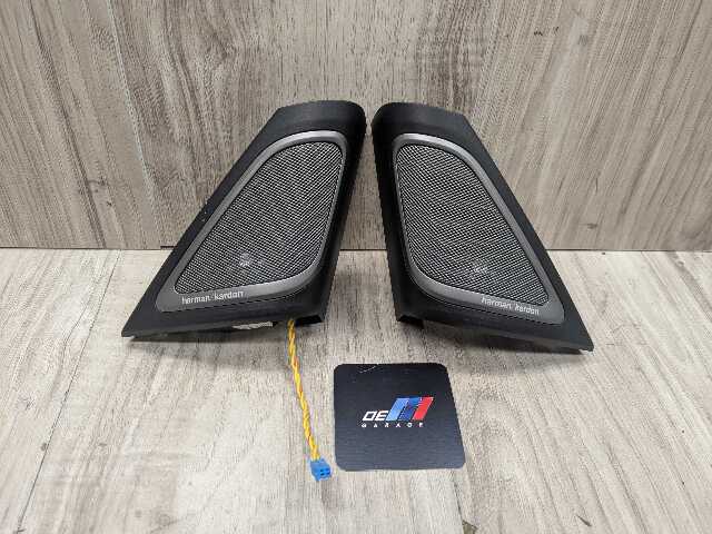 OEM BMW G11 G12 740 750 HARMAN Audio Sound Door Speaker Tweeters PAIR
