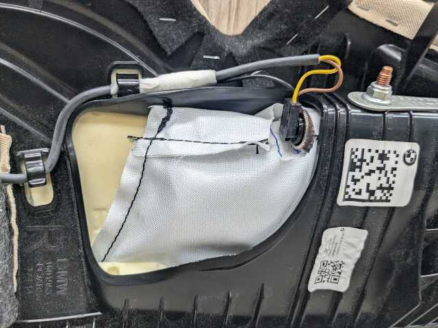 22-25 OEM BMW G42 230 M240 Rear Right Passenger Seat Bolster Air Bag BEIGE