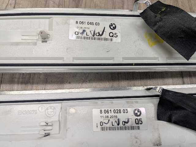 *16-19 OEM BMW G11 G12 OEM Door Sills M Trim Illuminated Entry Panels Kit SET