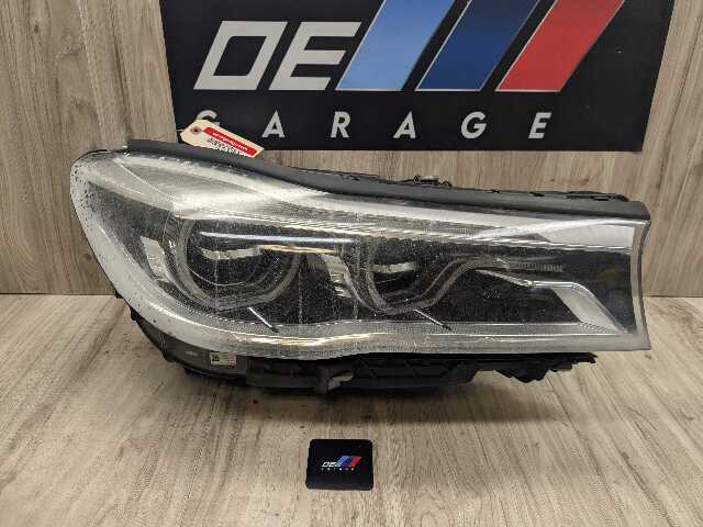 *16-19 OEM BMW G12 740 750 Right Passenger LED ICON Adaptive Headlight COMPLETE
