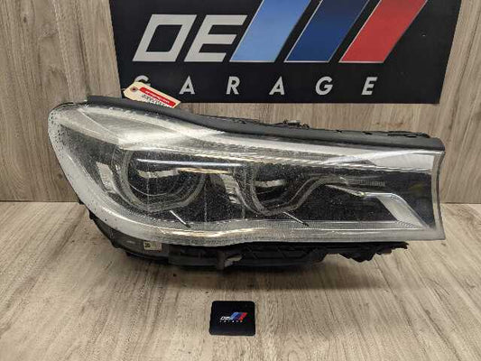 *16-19 OEM BMW G12 740 750 Right Passenger LED ICON Adaptive Headlight COMPLETE