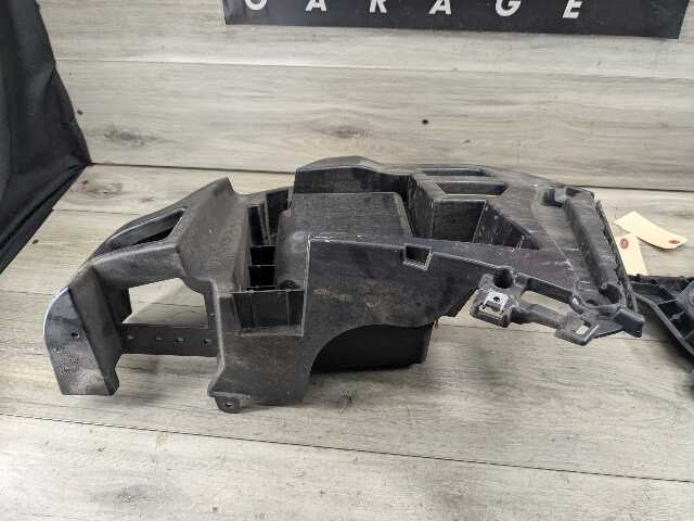 15-19 OEM BMW F16 X6 Rear Right Passenger Bumper Supports Brackets Mounts PAIR