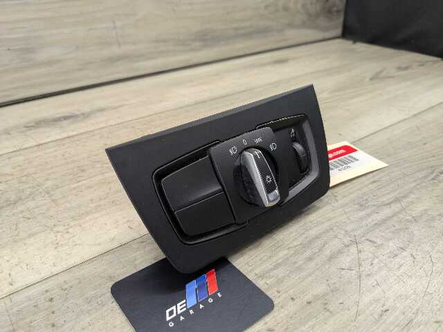OEM BMW F22 F30 F32 F36 F80 Headlight Switch Control Panel Light Module BLACK