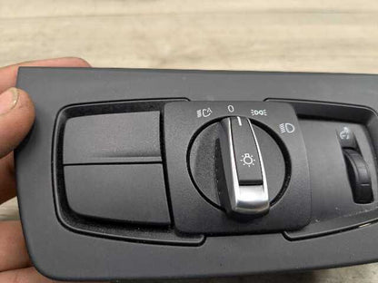 OEM BMW F22 F30 F32 F36 F80 Headlight Switch Control Panel Light Module BLACK