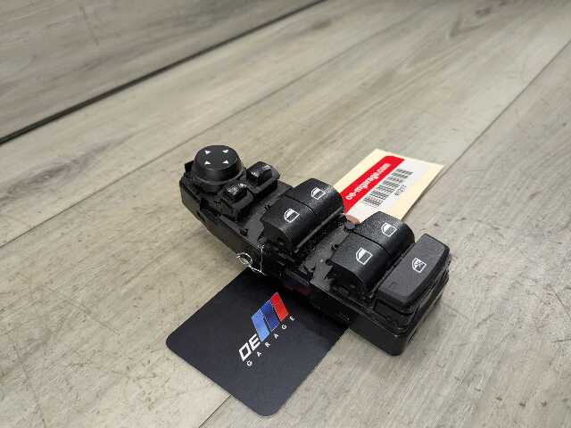 OEM BMW F06 F10 F25 F30 F80 Front Left Driver Main Master Power Window Switch