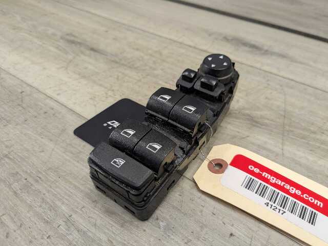 OEM BMW F06 F10 F25 F30 F80 Front Left Driver Main Master Power Window Switch