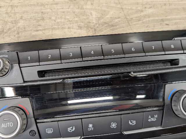 12-16 OEM BMW F22 F32 F30 F36 M4 M3 AC Heater Control Panel Radio Media Buttons