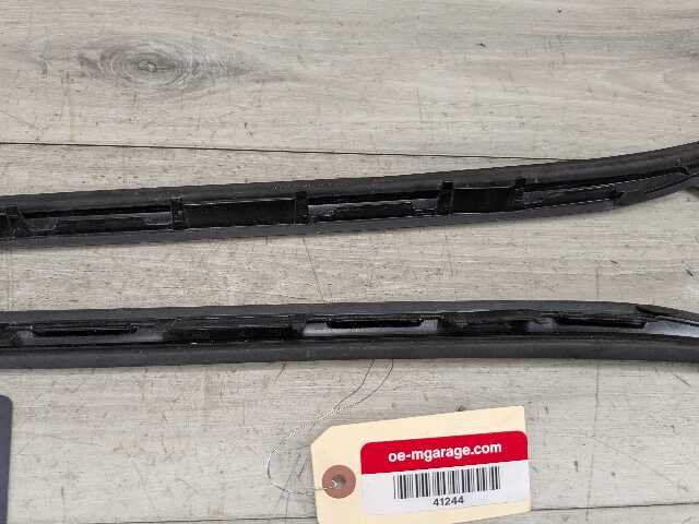 14-20 OEM BMW F32 F36 F82 M4 Front Left Right Windshield Side Drip Molding PAIR