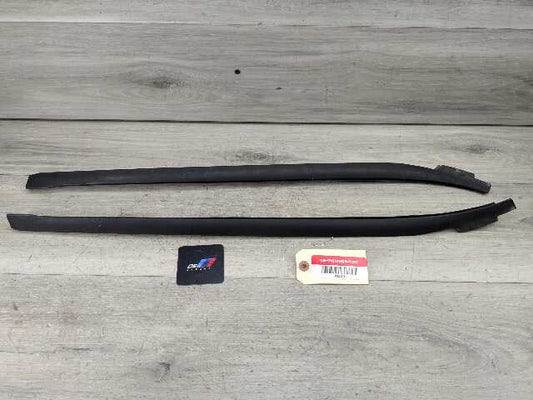 14-20 OEM BMW F32 F36 F82 M4 Front Left Right Windshield Side Drip Molding PAIR