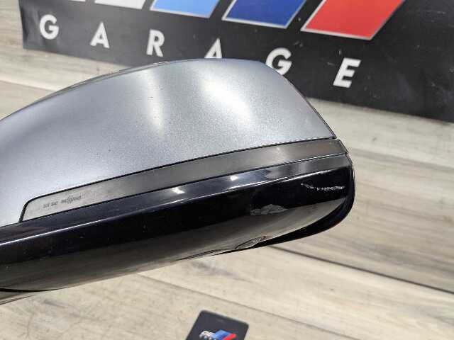 14-20 OEM BMW F32 F33 F36 Left Driver Side Mirror Camera Blind Spot SHADOW GLOSS
