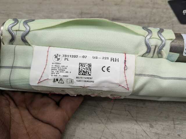 OEM BMW F30 F36 F80 M3 335 435 Right Passenger Roof Head Curtain Air Bag Airbag