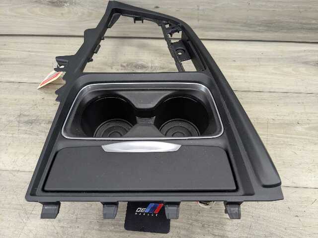 OEM BMW F30 F32 F33 F36 PRE-LCI Center Console Cup Holder Trim Cover Bezel