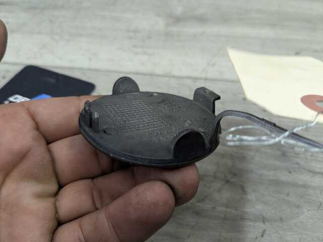 OEM BMW F32 F33 F36 M SPORT Rear Bumper Tow Hook Cover Eye Trim Gray 490