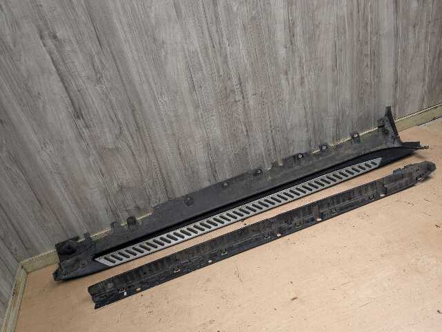 OEM BMW F15 X5 Left Driver Running Step Board Side Skirt Rocker Panel w Bracket