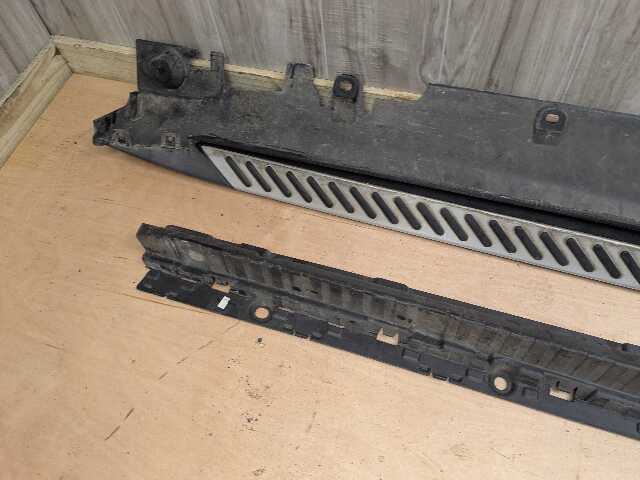 OEM BMW F15 X5 Left Driver Running Step Board Side Skirt Rocker Panel w Bracket