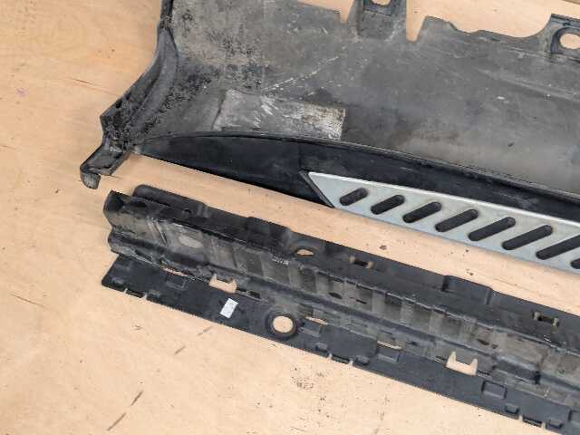 OEM BMW F15 X5 Right Passenger Running Step Board Side Skirt Panel w Bracket