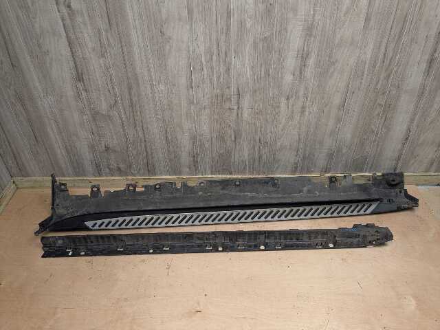 OEM BMW F15 X5 Right Passenger Running Step Board Side Skirt Panel w Bracket