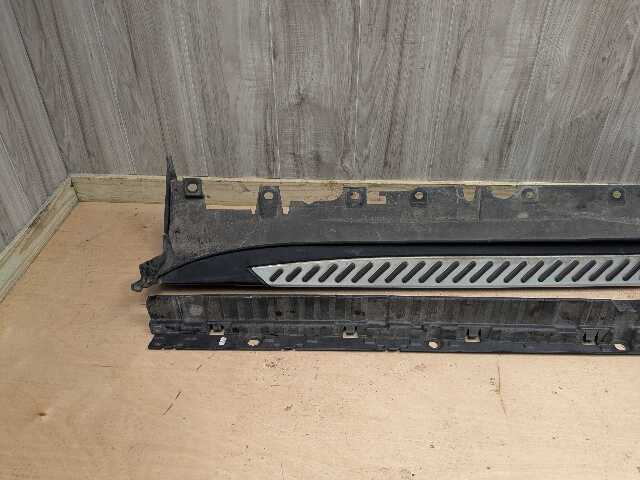 OEM BMW F15 X5 Right Passenger Running Step Board Side Skirt Panel w Bracket