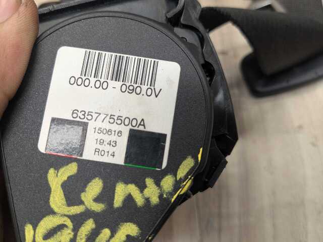 OEM BMW G11 G12 740 750 M760 B7 Rear Center Middle Seat Belt Retractor Black