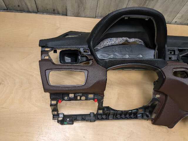 16-19 OEM BMW F48 X1 28i 28iX Dashboard Cover Trim Dash Panel BLACK/BROWN
