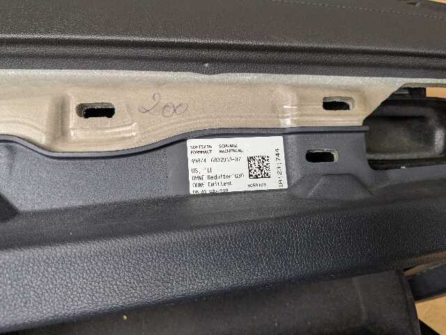 17-23 OEM BMW G30 530 540 M550 Dashboard Cover Trim Dash Panel BLACK/BLUE