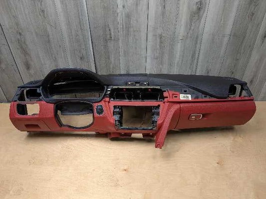 OEM BMW F30 F32 F33 F36 330 335 435 Dashboard Cover Trim Dash Panel BLACK/RED
