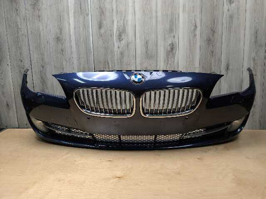 *11-13 OEM BMW F10 528 535 550 Front Cover w/ Upper & Lower Grilles Blue A89