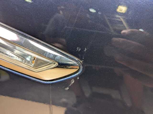 *11-16 OEM BMW F10 528 535 550 Right Passenger Side Fender Panel Blue A89