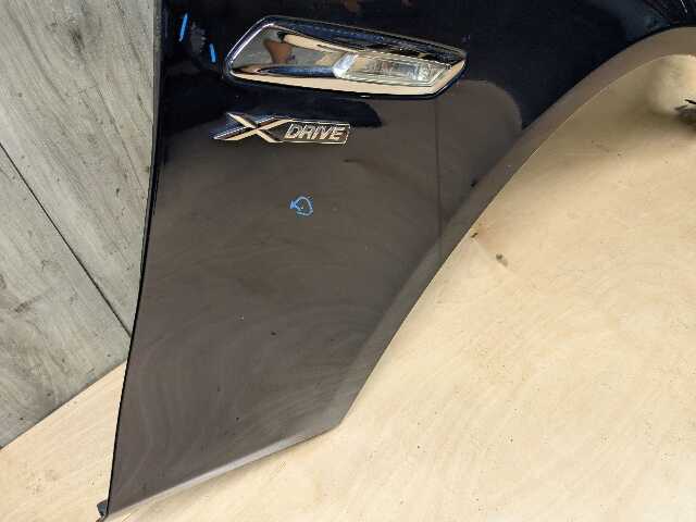 *11-16 OEM BMW F10 528 535 550 Right Passenger Side Fender Panel Blue A89