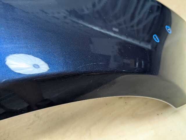 *11-16 OEM BMW F10 528 535 550 Right Passenger Side Fender Panel Blue A89