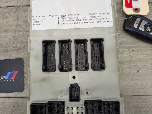 *OEM BMW F30 F32 F33 F36 F80 F82 F83 Body Control Junction Box Module FEM + Key