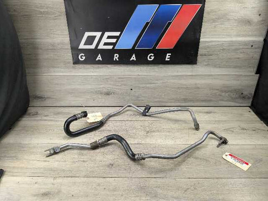 12-16 OEM BMW F22 F30 F32 F33 M235 335 N55 Engine Oil Cooler Pipe Lines SET